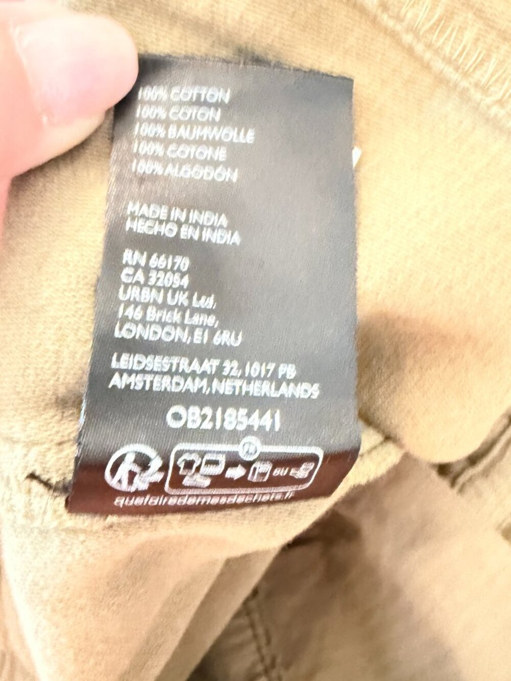 We The Free (Free People) Women's Park Ave Pull-On Cargo Pants - Large - NWOT - Picture 14 of 15